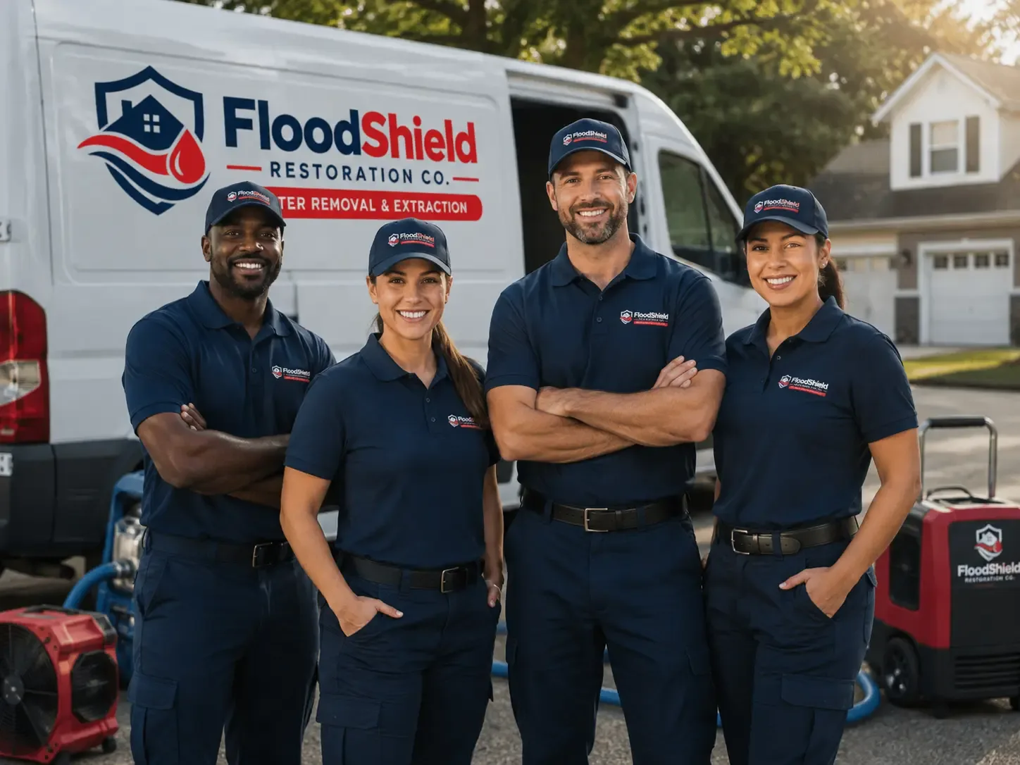Flood Damage Restoration company in Milam, WV